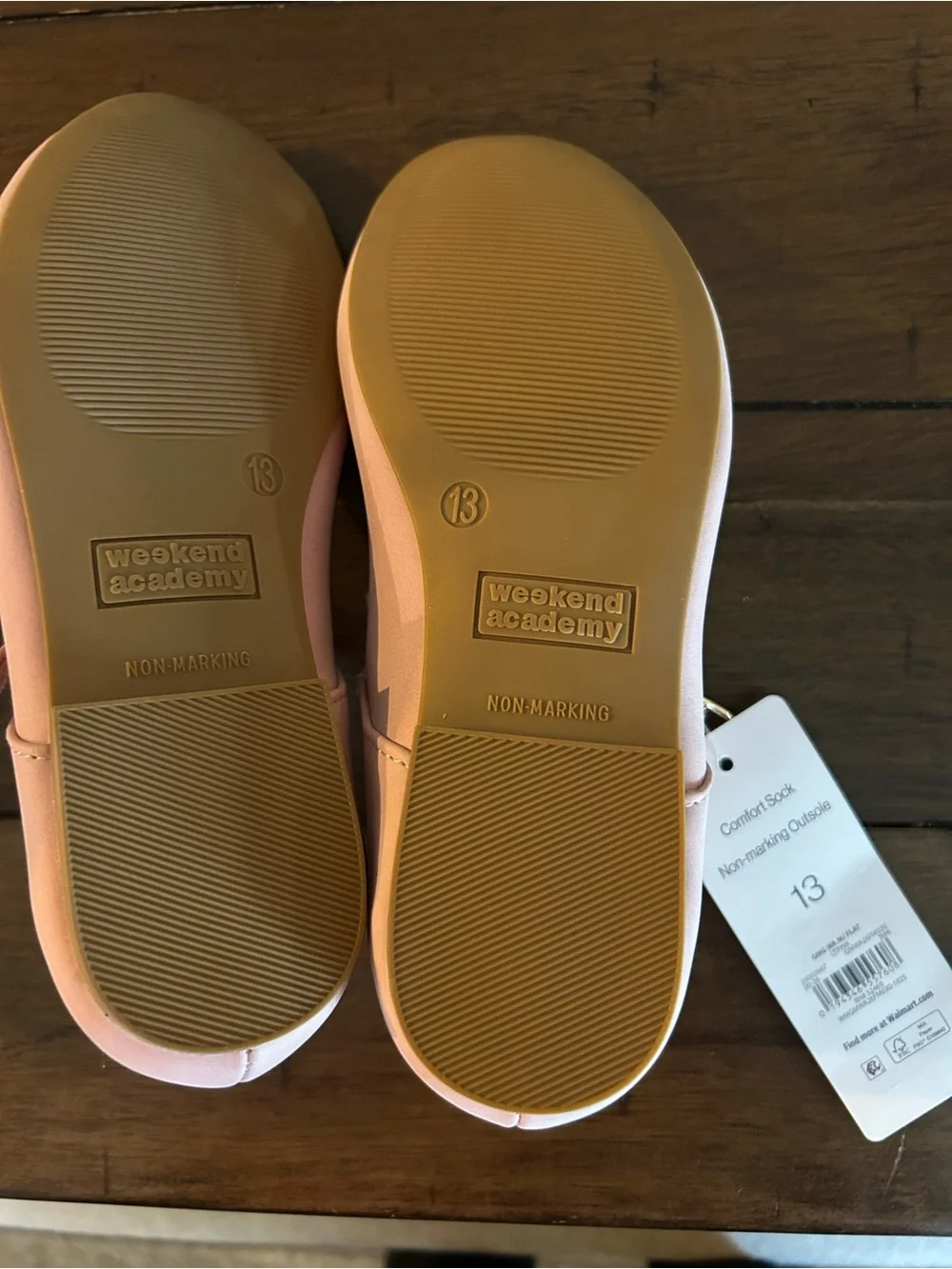 Girls' Pink T-Strap flat Dress Shoes